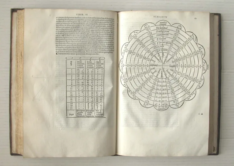 Almagestum de Claudio Ptolomeo (Venecia, 1528)